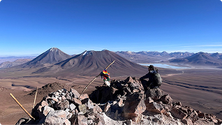 Ascenso ao Cerro Toco no Atacama