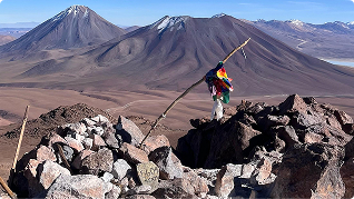 Vista do Altiplano no tour Cerro Toco