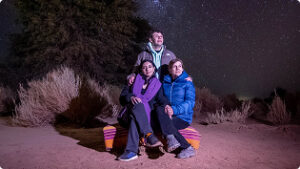 Observação astronômica em San Pedro de Atacama