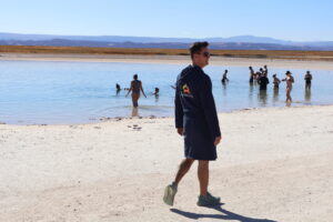 Laguna Cejar no Deserto do Atacama