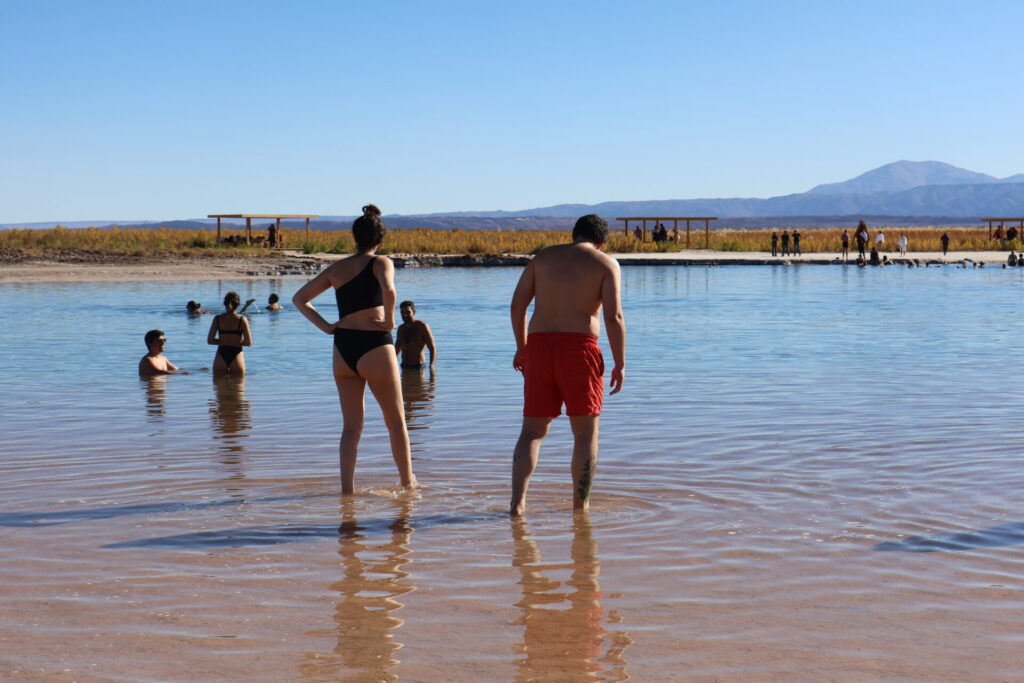 Laguna Cejar no Deserto do Atacama